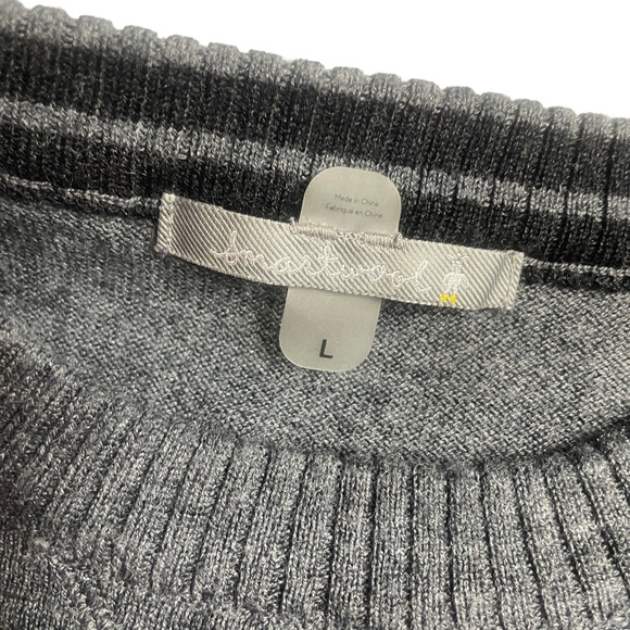 Smartwool Men's Large Gray Sweater Crew Neck Wool Blend - Picture 2 of 7